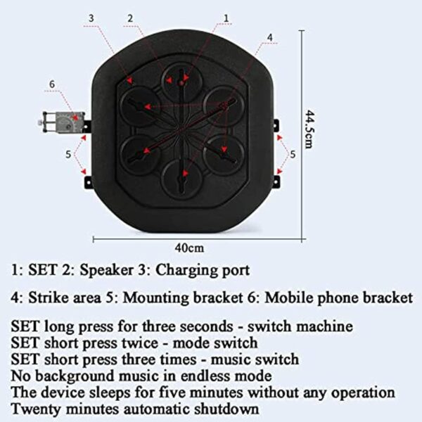 ⁦جهاز البوكسينج يعمل بالموسيقى في المنزل⁩ - الصورة ⁦2⁩